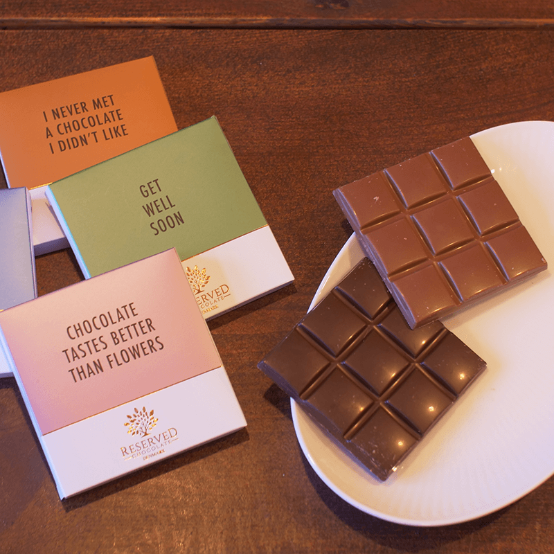 I don't know the question, but chocolate is the answer - Mørk chokoladeplade