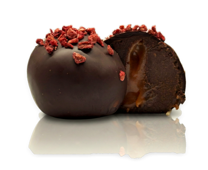 Trøffel-Romkugler - Æske nr. 2 med 6 forskellige