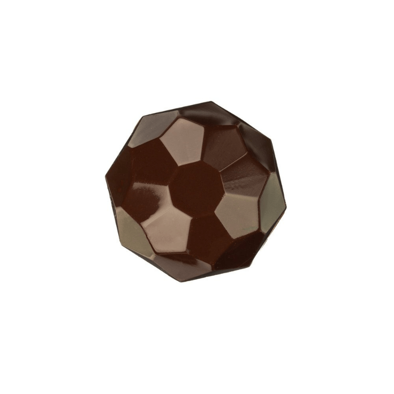 Fyldte chokolader med mørk chokolade - gaveæske med 6 stk.